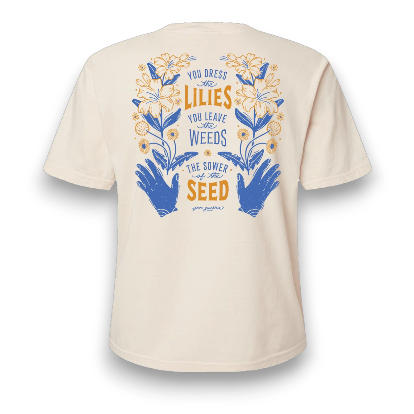 I See The Birds "Lilies" Lyric Boxy T-Shirt