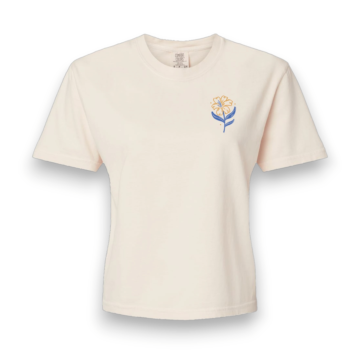 I See The Birds "Lilies" Lyric Boxy T-Shirt
